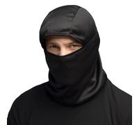 Boland 50429 - Capuche Ninja noire, cagoule de guerrier pour costumes, carnaval, fête à thème et Halloween