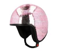 Boland - Casque disco pour costumes, carnaval et festivals, couvre-chef pour adultes, Rose