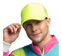 Boland - Casquette néon, casquette de baseball pour adultes, casquette, années 90, casquette de baseball, festival, carnaval et fête à thème