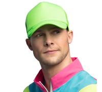 Boland - Casquette fluo, Casquette baseball pour adultes, casquette, années 90, casquette baseball, festival, carnaval et fête à thème