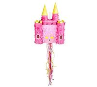 Boland trekpiñata château rose 40 x 26 cm Roze G