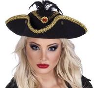 Boland chapeau Admiral Rubis unisexe noir Zwart G