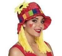 Boland Chapeau Clara – Tournesol et paillettes – Carnaval, Halloween, Mardi gras, Fête à thème