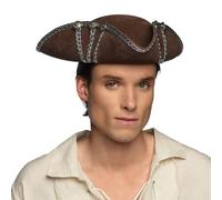 Boland - Chapeau, Couvre-chef pour adultes, Festival, Carnaval, Mardi gras, Fête à thème, Brun