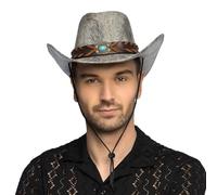 Boland - Chapeau Cowboy Billy | Chapeau western pour Carnaval, fête à thème, EVG, festival