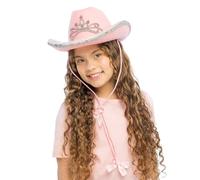 Boland - Chapeau de cow-boy à LED Glimmer pour enfants, 56 cm