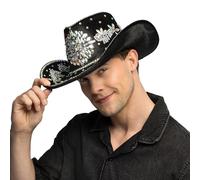 Boland Chapeau de Cow-boy Crystal Chapeau de cow-boy Crystal Mixte (lot de 1)