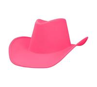 Boland - Chapeau de cowboy Blaze Neon | Brille sous la lumière noire pour le carnaval, soirées à thème, enterrements de vie de jeune fille/garçon, déguisements