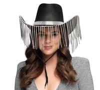 Boland - Chapeau de cowboy Showgirl, chapeau pour déguisements de carnaval, carnaval, fête à thème et JGA