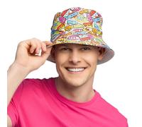 Boland - Chapeau de pêcheur, casquette pour carnaval, soirée à thème ou festival, chapeau bob, chapeau pour costumes de carnaval