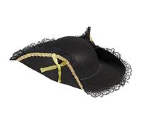 Boland Chapeau pirate Fanny 81901 – Pour adulte – Noir – Taille unique