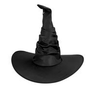 Boland - Chapeau de sorcière Salina, 58 cm | Chapeau de sorcière noir pour déguisements, carnaval, Halloween et soirées à thème, sorciers, magiciens