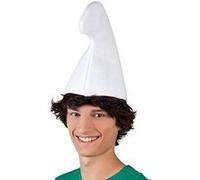 Boland 01354 - Bonnet de nain pour adulte, Blanc, Taille Unique