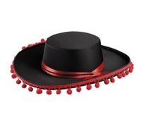 Boland chapeau Espagnol Deluxe noir pour hommes taille unique Zwart