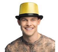 Boland - Chapeau haut-de-forme brillant Caprice, chapeau pour costumes de carnaval, festival, carnaval, soirée à thème