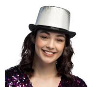 Boland - Chapeau haut-de-forme brillant Caprice, chapeau pour costumes de carnaval, festival, carnaval, soirée à thème