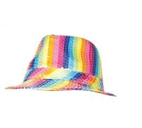 Boland chapeau Popstar unisexe arc-en-ciel