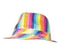 Boland chapeau Popstar unisexe arc-en-ciel multicolore G