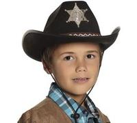 Boland chapeau pour enfants Sheriff junior taille unique noir noir G