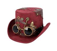 Boland - Chapeau Keypunk pour adultes, couvre-chef pour déguisements de carnaval, carnavals, fêtes à thème et festivals, Steampunk