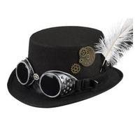 Boland chapeau steampunk noir taille unique Zwart G