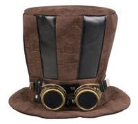 Boland chapeau steampunk taille unique marron Bruin G