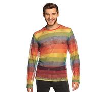 Boland - Chemise en résille de Poisson, Haut Sexy, discothèque, fête, Costume, Carnaval, fête à thème