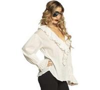 Tunique pirate blanche femme - M/L (40/42) - Blanc - Adulte - Femme XL