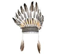 Boland - Coiffe amérindienne, plumes et perles