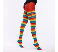 Boland - Collants à rayures, bas pour carnaval, soirée à thème ou festival, costumes de carnaval pour femmes