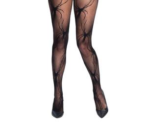 Boland - Collants Résille Spider Widow Halloween | Collants extensibles, araignée, sorcière, Día de los Muertos