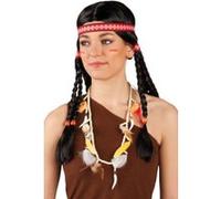 Boland collier avec plumes indien 90 cm beige Multicolor G