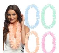 Boland - Collier HAWAÏEN Fleur PLUMÉRIA Polyester Pastel