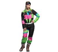 Boland - Combinaison de ski pour femmes, déguisement pour une fête à thème, Halloween ou le carnaval, déguisement des années 80