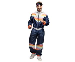 Boland - Combinaison de ski pour hommes, déguisement pour une fête à thème, Halloween ou le carnaval, déguisement des années 80
