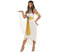 Boland – Costume adulte Déesse égyptienne Anuket, set femme (robe, cape et accessoires) – Blanc