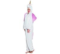 Boland - Costume Adulte Licorne, Combinaison en Peluche avec Capuche, Fermeture éclair, Fantaisie, Licorne, Carnaval, fête costumée, fête déguisée, fête costumée, fête déguisée