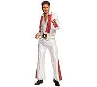 Déguisement Star De Rock Homme, Taille Medium Blanc