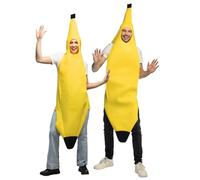 Boland - Costume Banane pour adultes, combinaison pour carnaval ou soirée à thème, costumes de carnaval