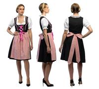 Boland - Costume Bavarois, set de costume avec Dirndl, blouse et tablier, costumes de carnaval pour dames pour le carnaval et la fête de la bière, 44-46