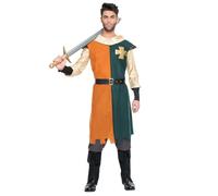 Boland - Costume de chevalier pour hommes 4 pièces, costume de carnaval ou de fête à thème, costume de conte de fées