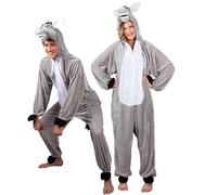 Boland - Costume de survêtement en peluche pour adultes, gris, max 1,95 m, 88011