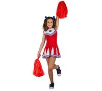Boland - Costume de cheerleader pour enfants, robe courte, costume de carnaval pour une fête à thème, Halloween ou le carnaval, Football