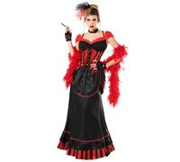 Boland - Costume Saloon fille, 3 pièces, costume de carnaval pour une fête à thème, Halloween ou le carnaval, Far West, Cowgirl