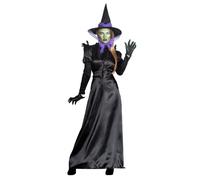 Boland - Costume de la sorcière corbeau pour adultes, costume de carnaval, set de costume pour Halloween, carnaval et fête à thème