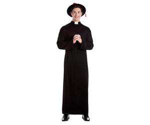 Boland - Costume de pasteur pour adultes, 2 pièces, costume de carnaval pour une fête à thème, Halloween ou le carnaval, missionnaire