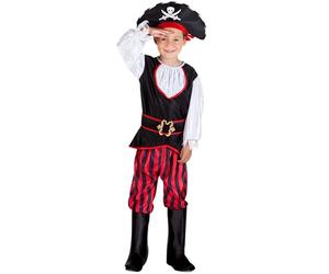 Boland - Costume de Pirate pour Enfant Tom | Ensemble 4 pièces, déguisement pour enfants, carnaval et soirée à thème, corsaire des mers