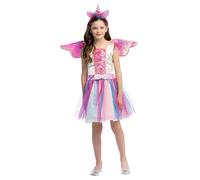 Boland Costume de princesse licorne pour enfant, robe et diadème pour carnaval, fête à thème et jeux de rôle, costume de conte de fées