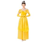 Déguisement Robe Jaune Princesse Royal Femme Jaune