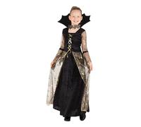 Boland - Costume de sorcière pour Enfant Spiderella | Robe, col avec chaîne, déguisement de sorcière, enfants, carnaval, soirée à thème Halloween, contes de fées, magicien